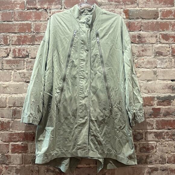 MM6 Maison Margiela Zip Detail Jacket Size 42 or US Size 4 - Picture 5 of 8